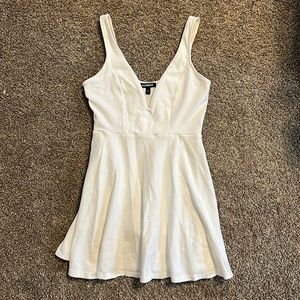 White skort dress